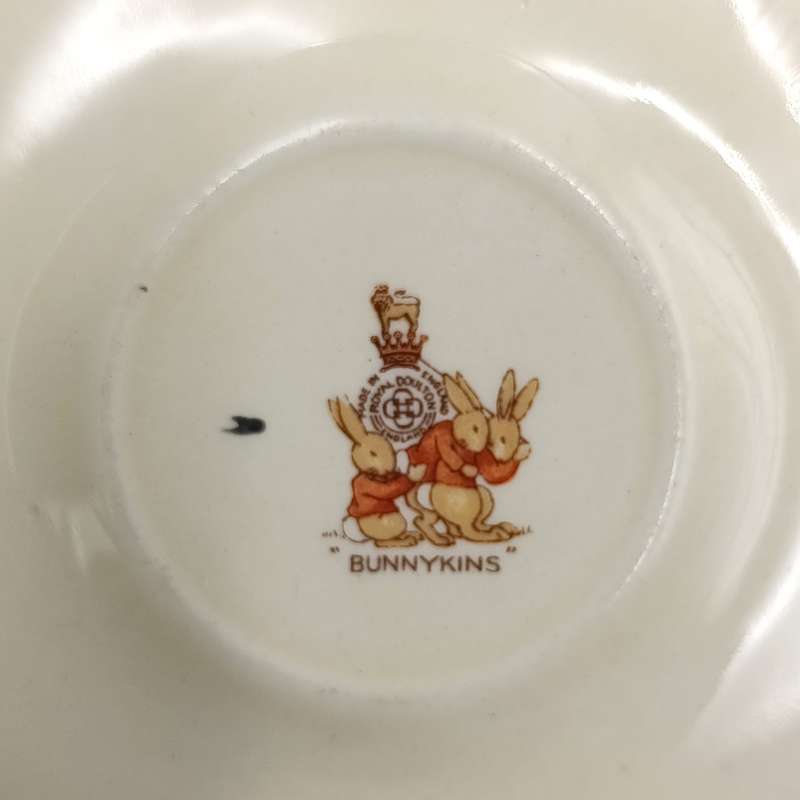 Vintage Royal Doulton Bunnykins Barbara Vernon saucer