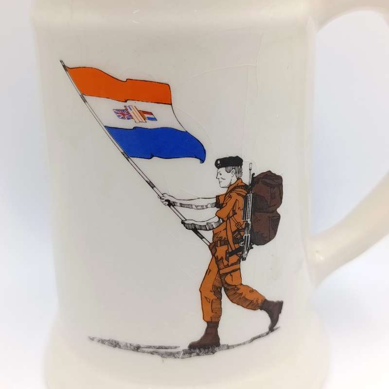 SADF Western Province command 1991 commemorative march mug
