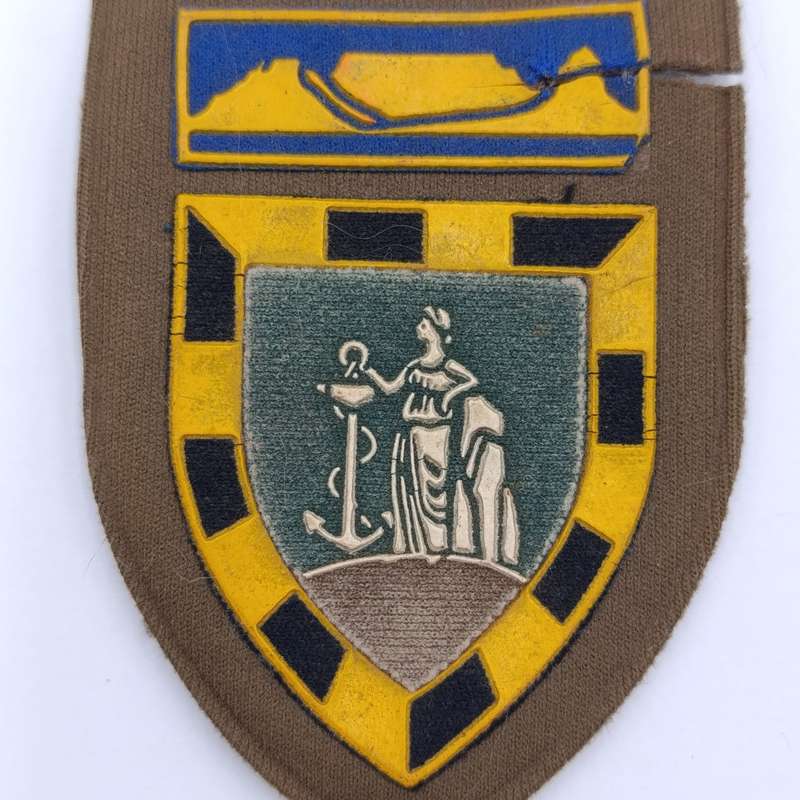 SADF Cape Corps tupperware flash - damaged