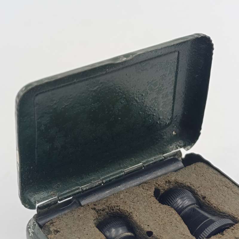 WW2 Ear Defender ear plugs in original tin