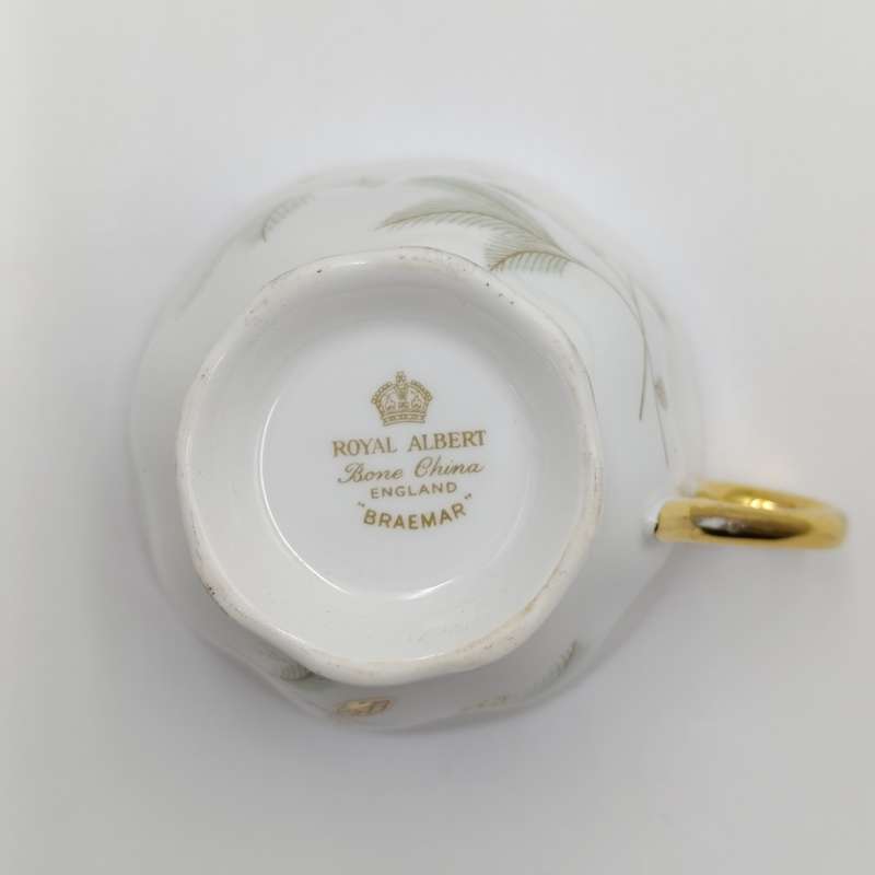 Vintage Royal Albert Braemar pattern porcelain trio