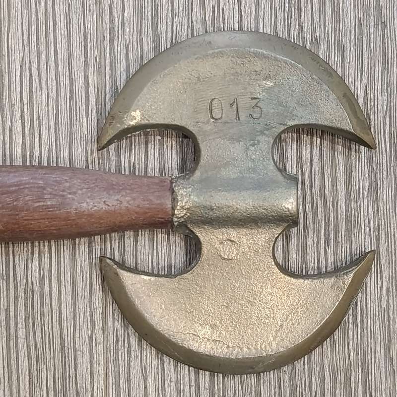 SADF 4 Recce axe trophy #031 issued to LT. W. Groenewald by officers of 4 Recce regiment