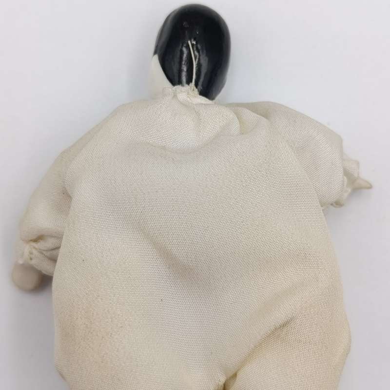 Vintage Retro Porcelain Pierrot clown doll