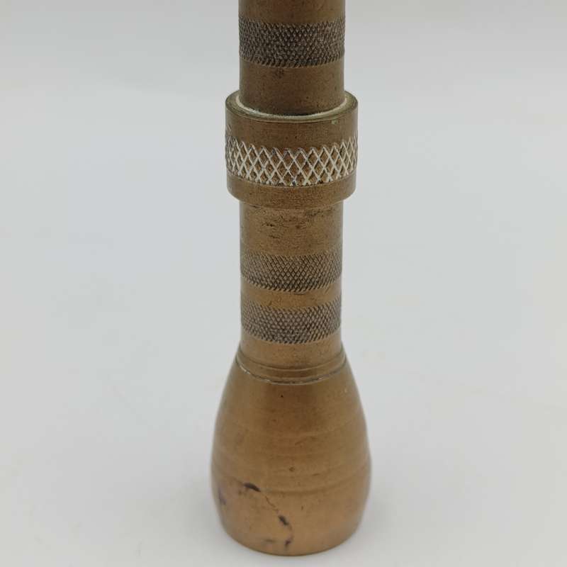 Vintage solid brass handmade mortar and pestle
