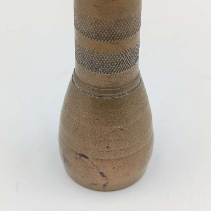 Vintage solid brass handmade mortar and pestle