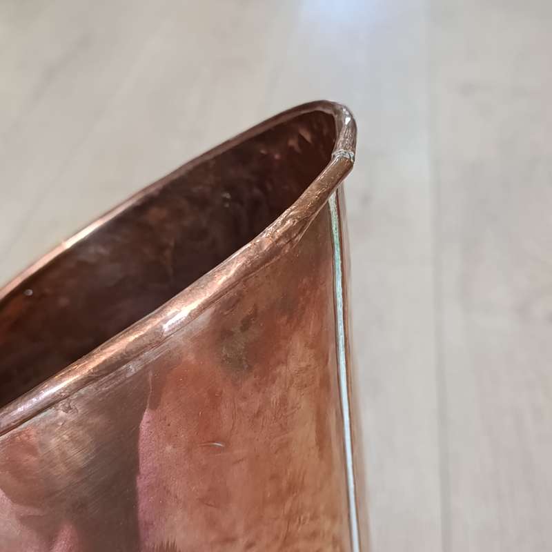 Antique Copper coal Scuttle