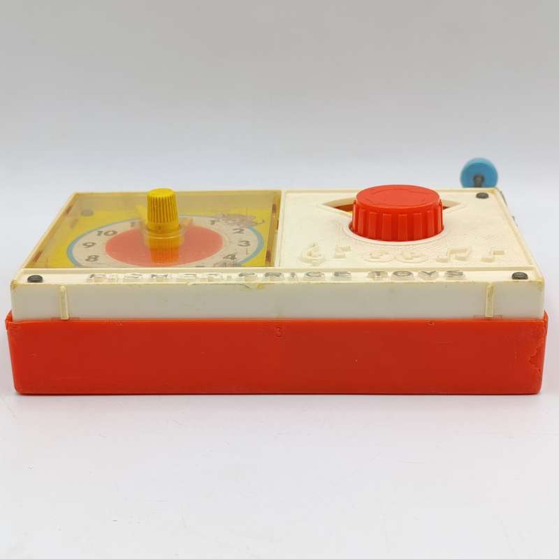 Vintage Fisher - Price Hickory Dickory Dock musical toy