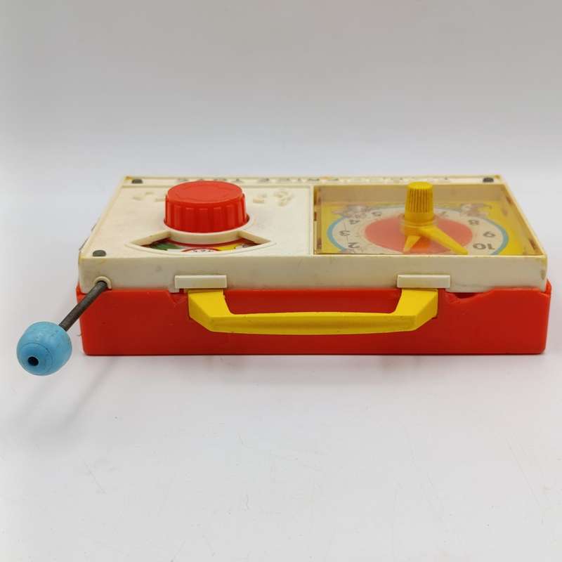 Vintage Fisher - Price Hickory Dickory Dock musical toy
