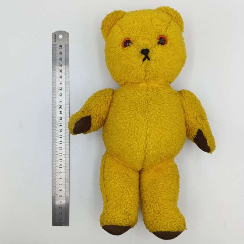 Vintage Yellow teddy bear doll