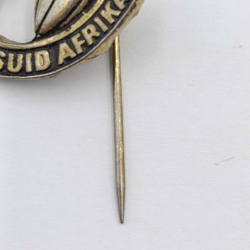 Vintage South African Springboks rugby pin badge