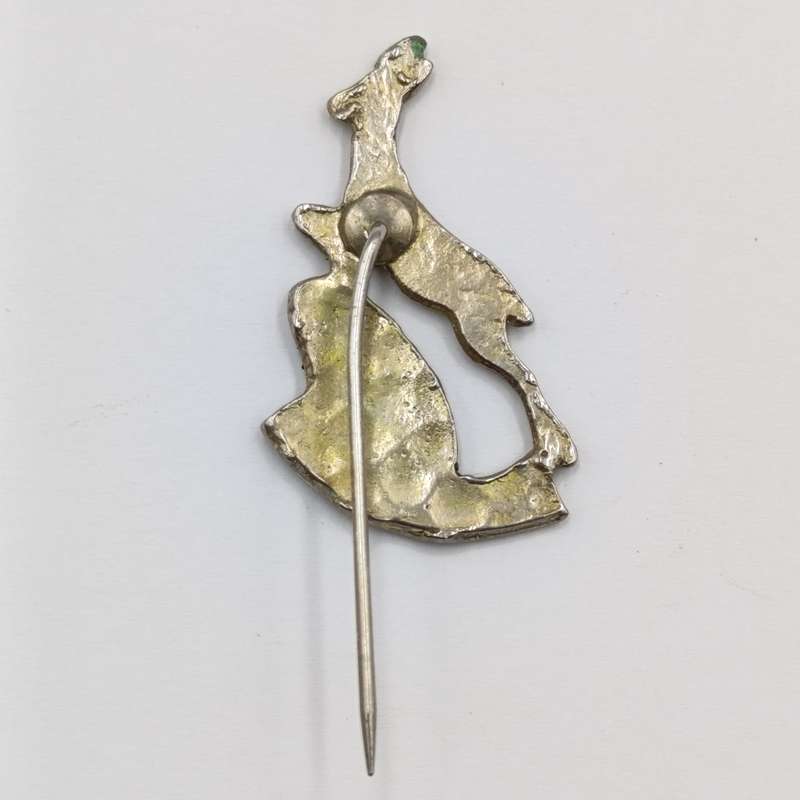 Vintage South African Springboks rugby pin badge