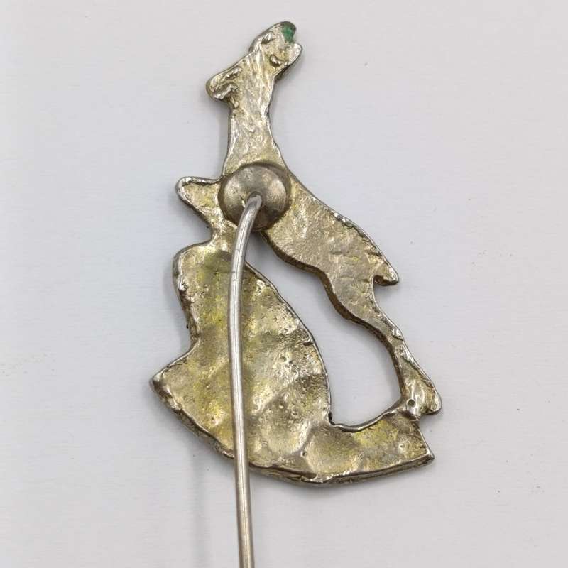 Vintage South African Springboks rugby pin badge