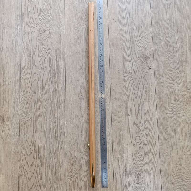 SA Army wooden Pace Stick by Metal Art 2001 - Length 99cm