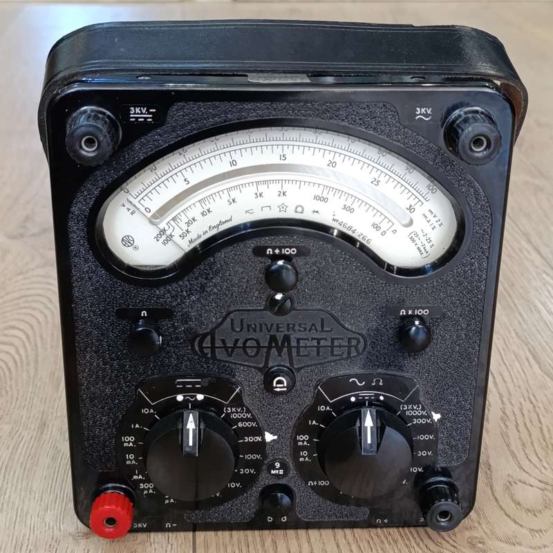 Vintage Universal AVO Meter in original case