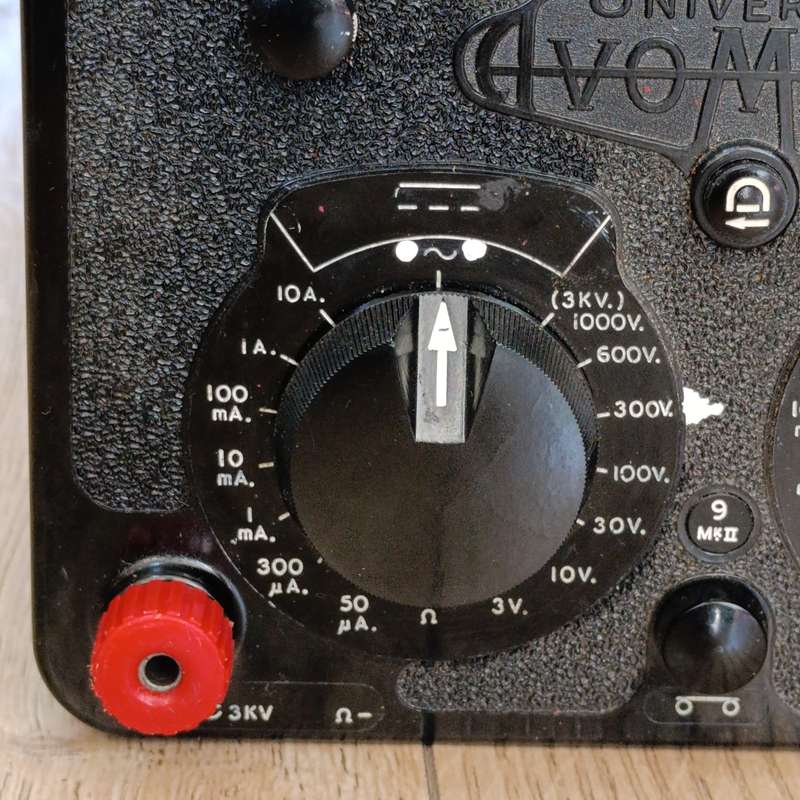 Vintage Universal AVO Meter in original case