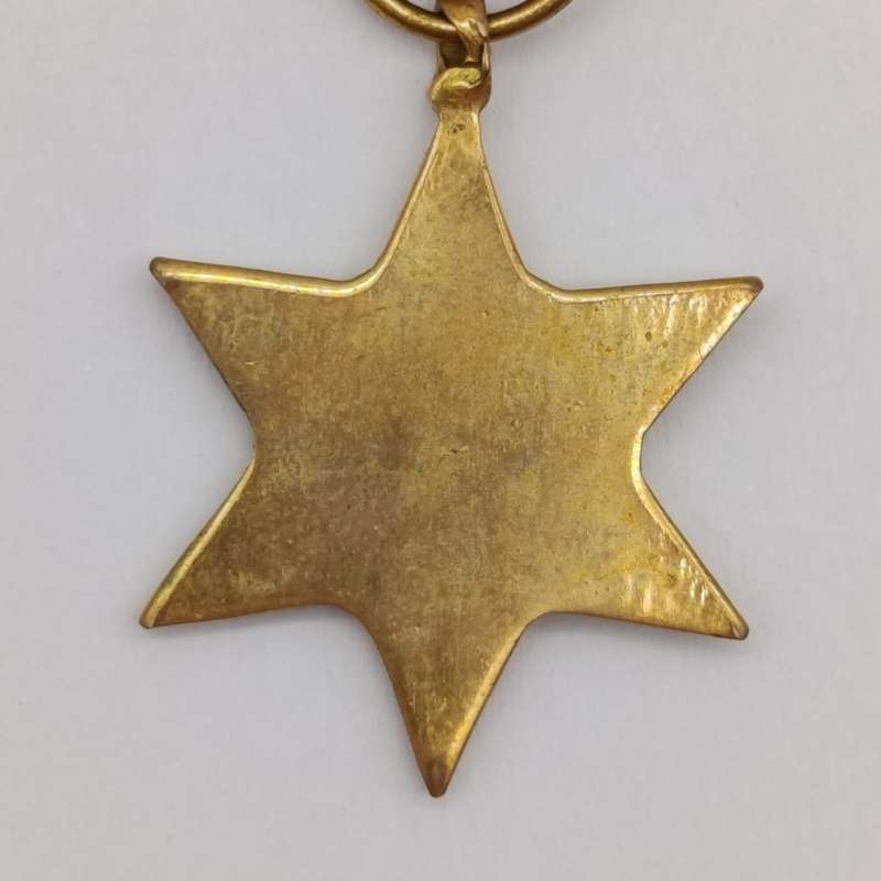 WW2 The Africa Star miniature medal with North Africa rosette