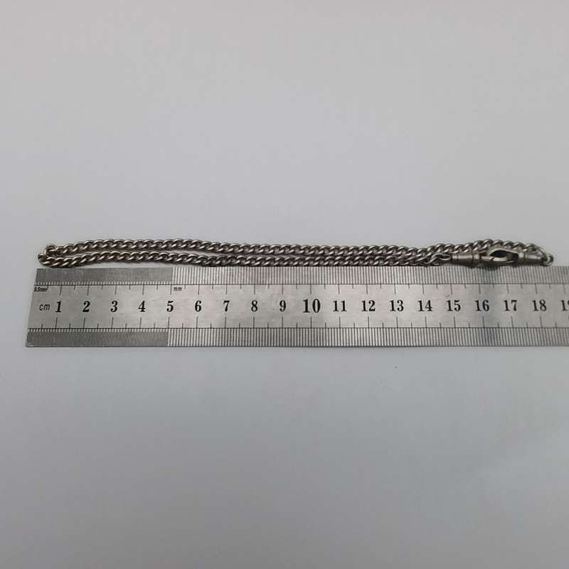 Vintage sterling silver fob chain - weighs 19.1g