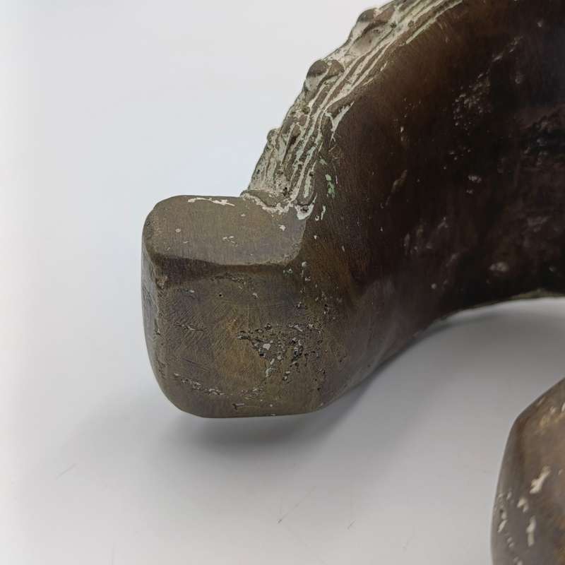 Antique Cameroon bronze anklet currency - weighs 700 grams