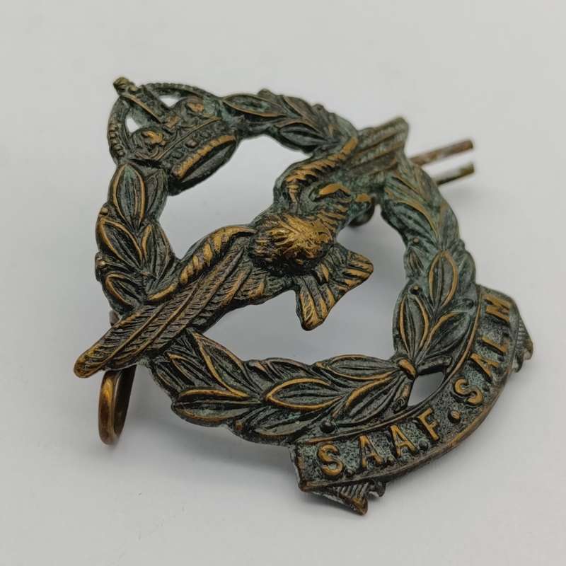 WW2 SA Air Force cap badge