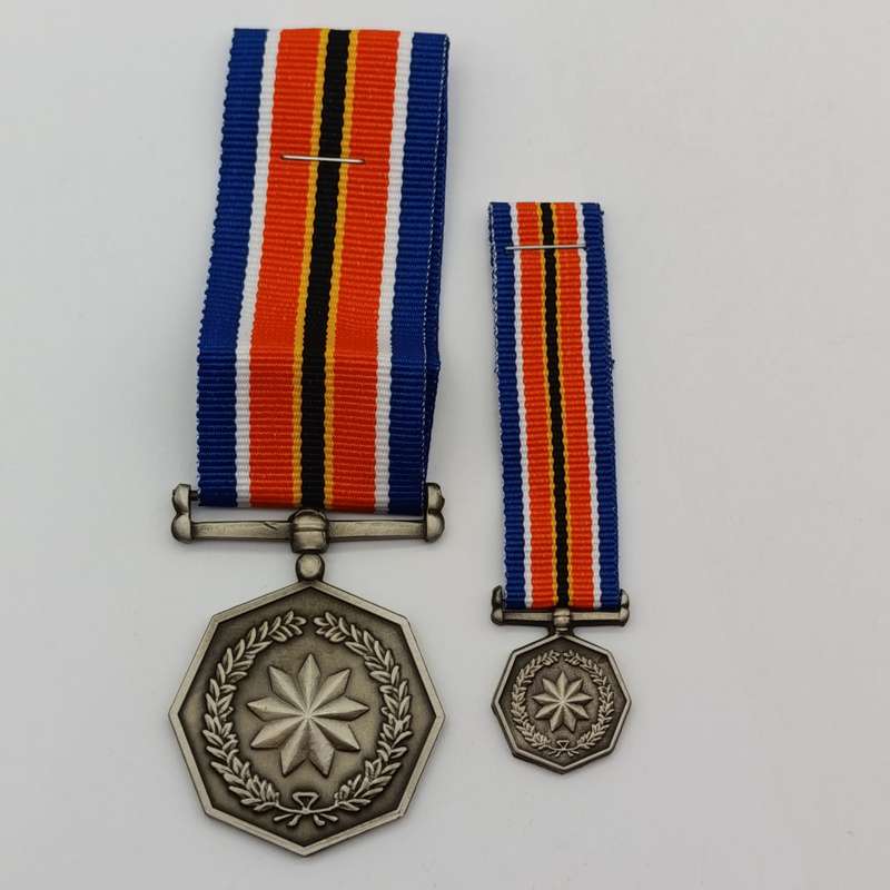 SANDF Tshumelo Ikatelaho medal plus miniature #2252