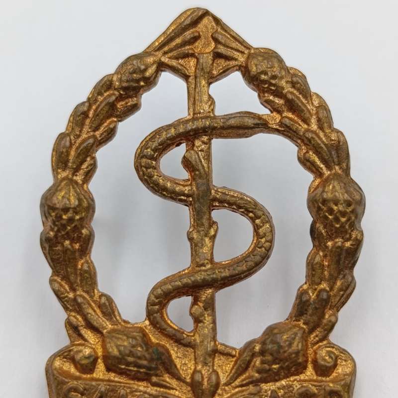 SA Medical Corps cap and collar badges set