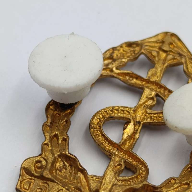 SA Medical Corps cap and collar badges set
