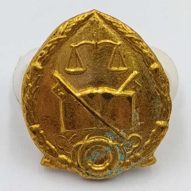 SA prison Services cap and collar badges set