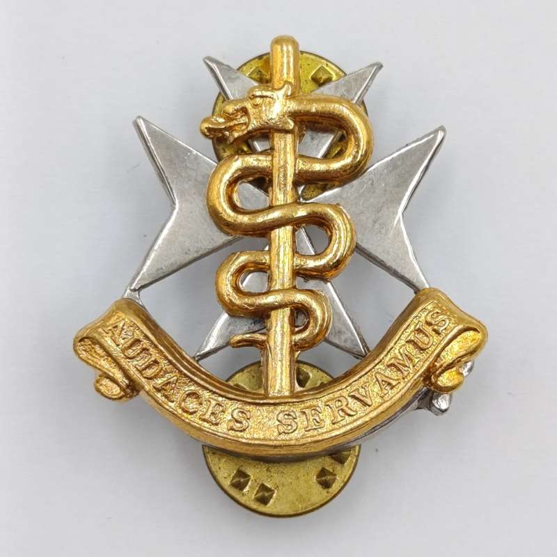 Pair of SA Military Health services collar badges