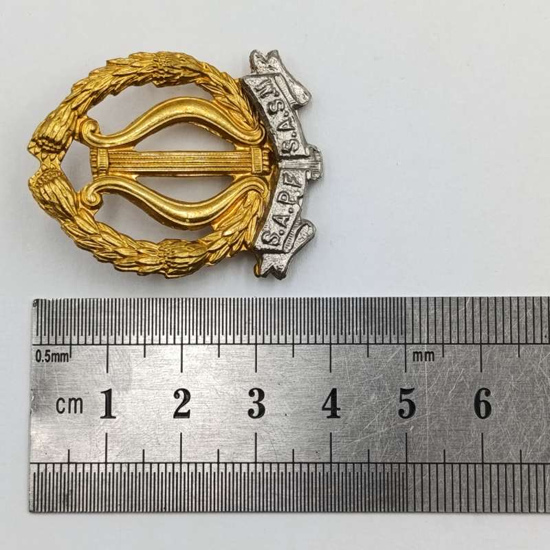 Lot of 3 different SA Staff corps badges