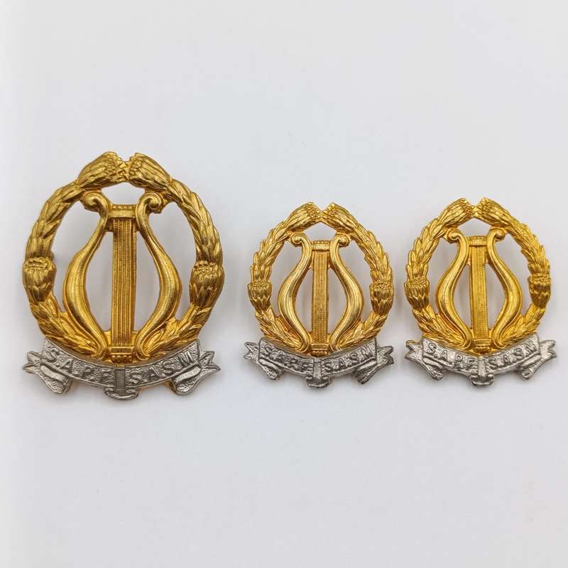 Lot of 3 different SA Staff corps badges