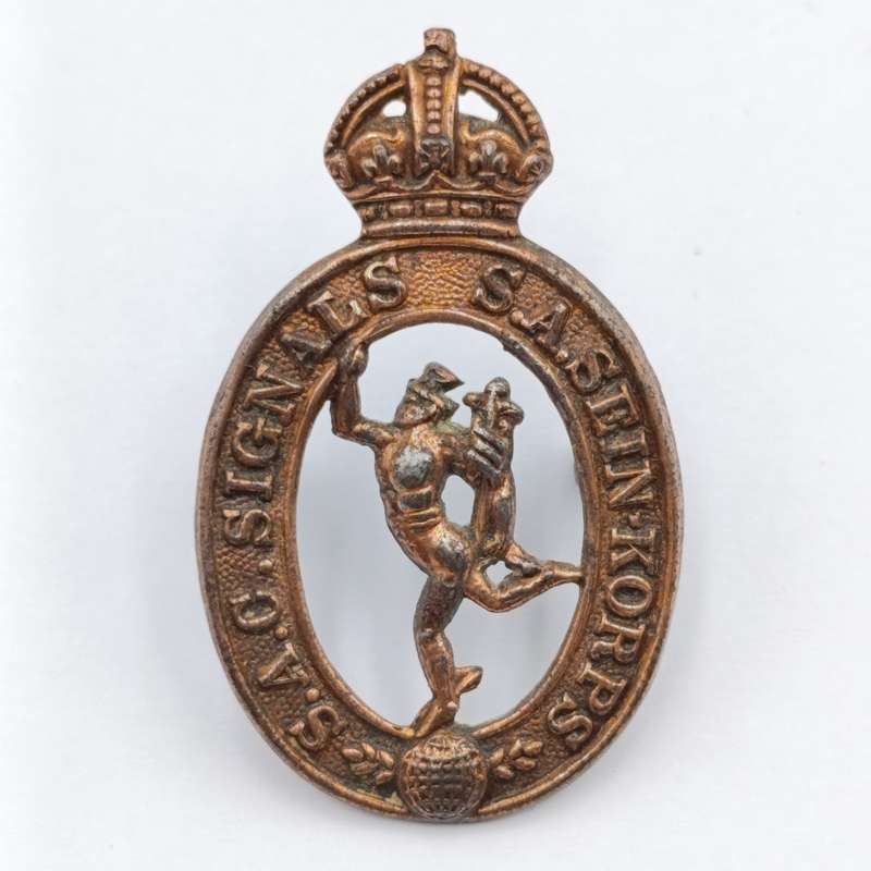 WW2 SA Signal Corps Cap badge