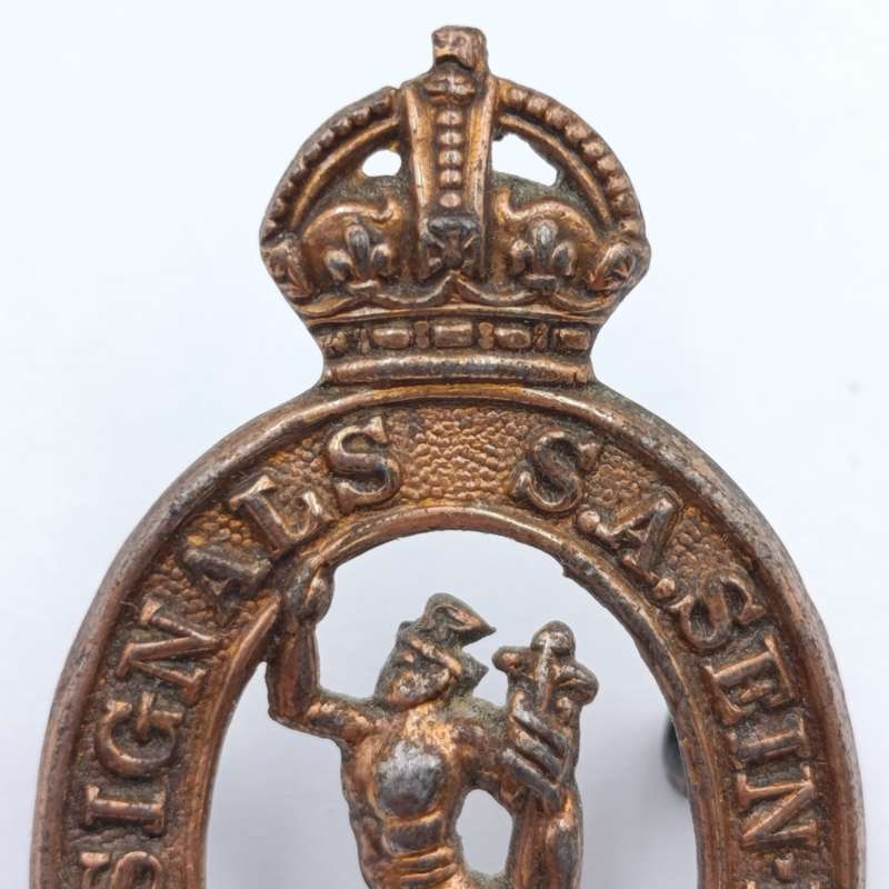 WW2 SA Signal Corps Cap badge
