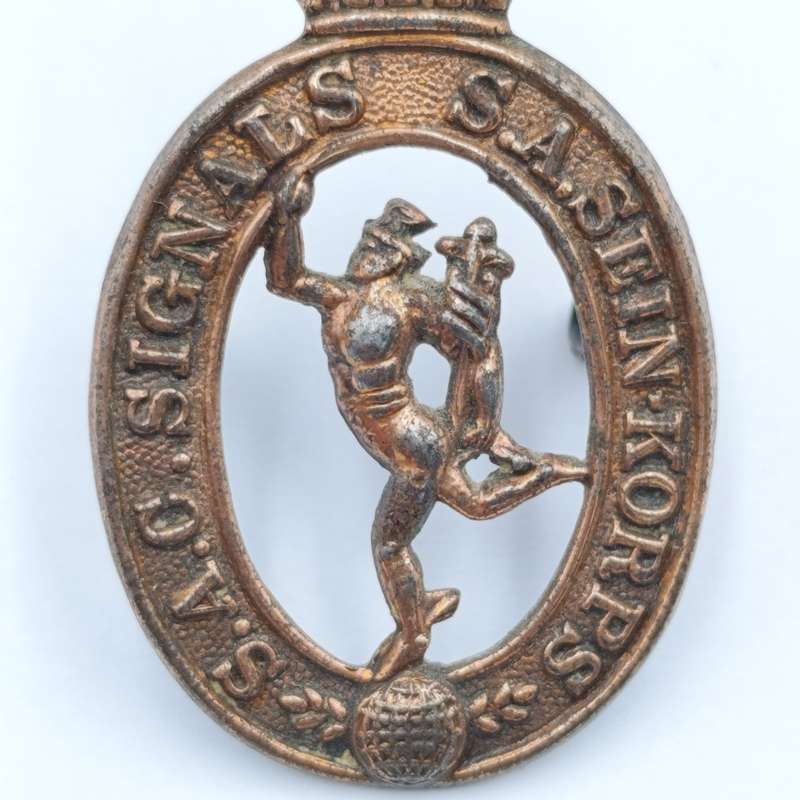 WW2 SA Signal Corps Cap badge