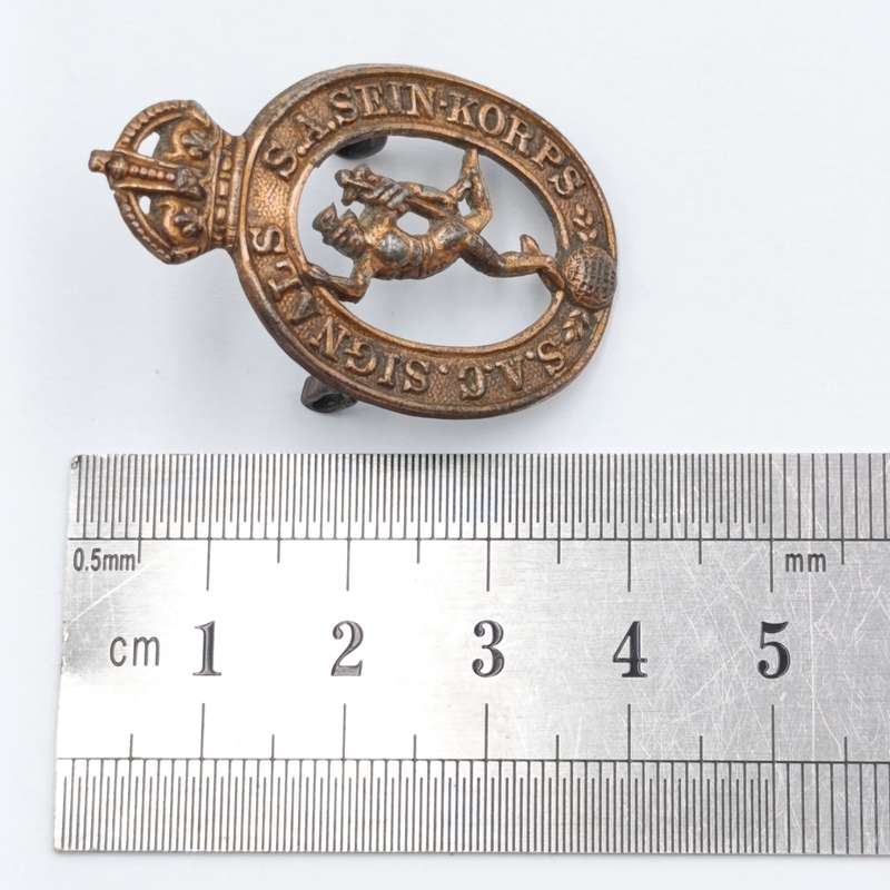 WW2 SA Signal Corps Cap badge