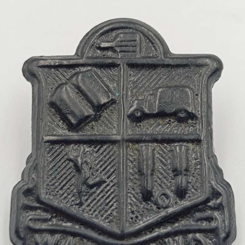 Pair of SA Women's Army Auxiliary Services collar badges - WAAS-VLHD
