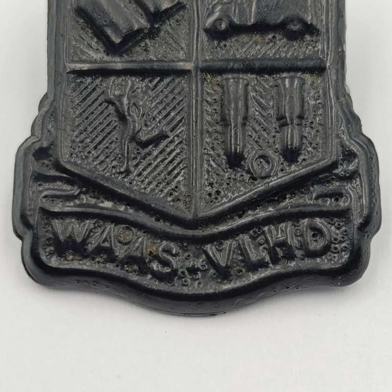 Pair of SA Women's Army Auxiliary Services collar badges - WAAS-VLHD