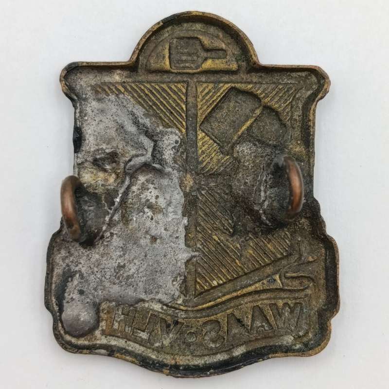 Pair of SA Women's Army Auxiliary Services collar badges - WAAS-VLHD