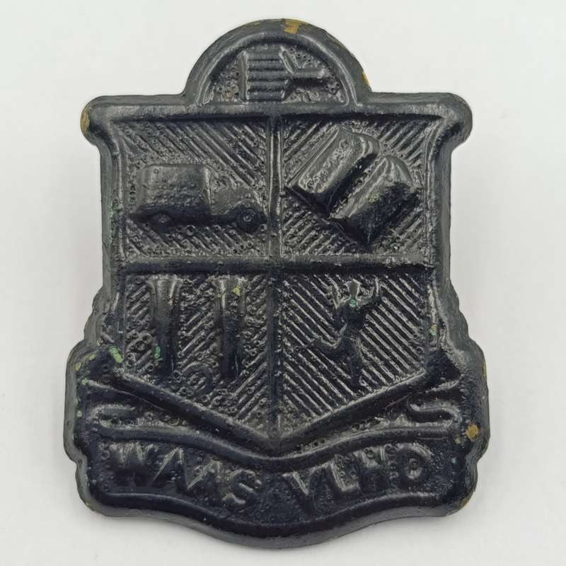 Pair of SA Women's Army Auxiliary Services collar badges - WAAS-VLHD