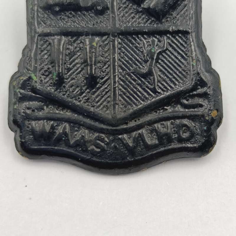 Pair of SA Women's Army Auxiliary Services collar badges - WAAS-VLHD