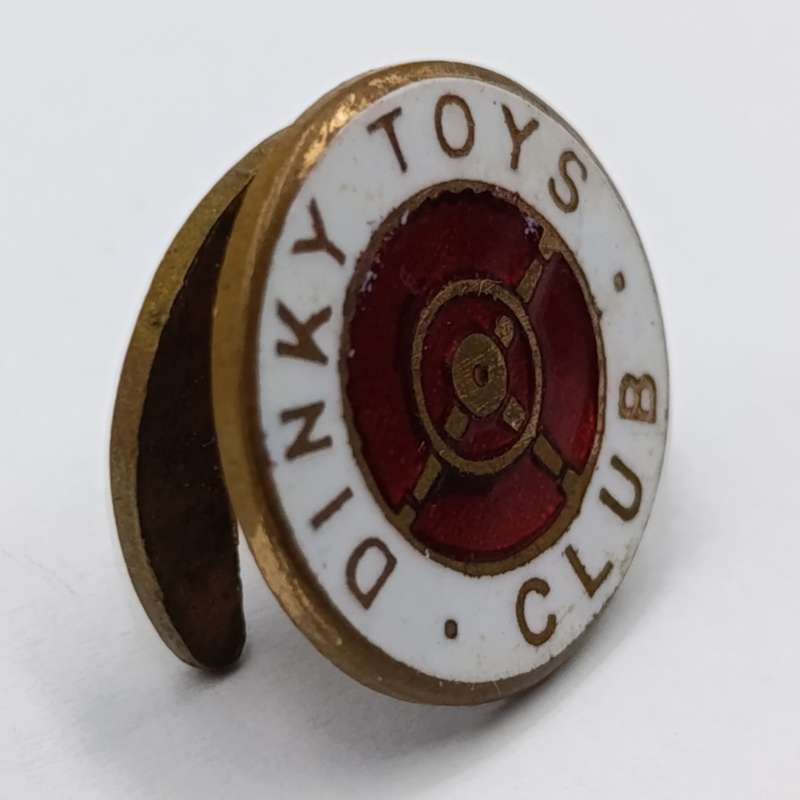Vintage Dinky Toys Club button badge