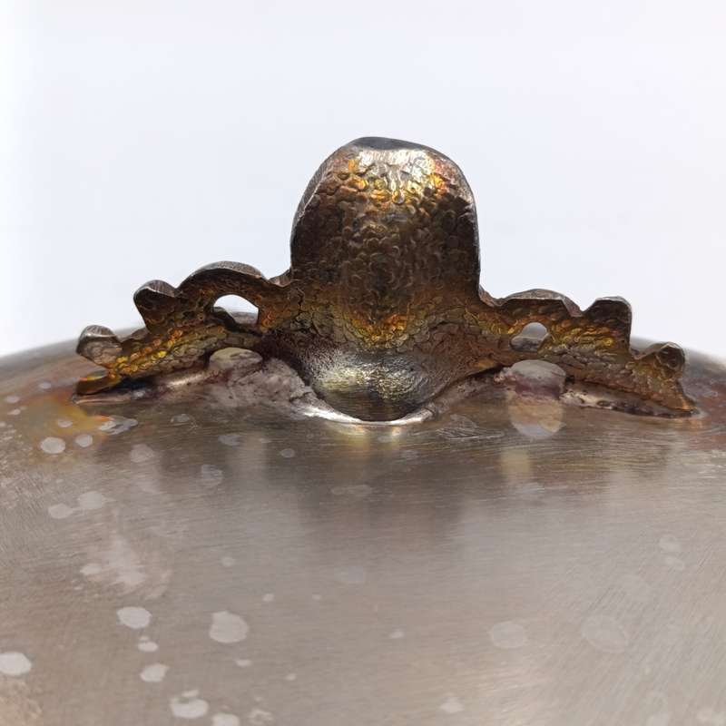 Vintage silverplated serving dish with lid
