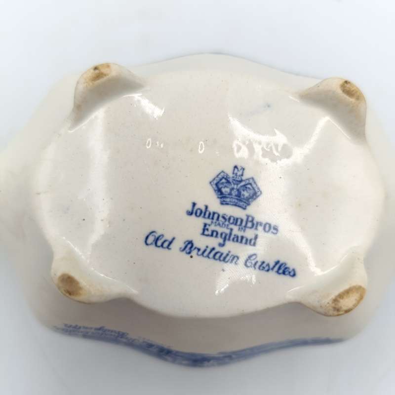 Antique Johnson Bras Old Britain Castles porcelain gravy boat