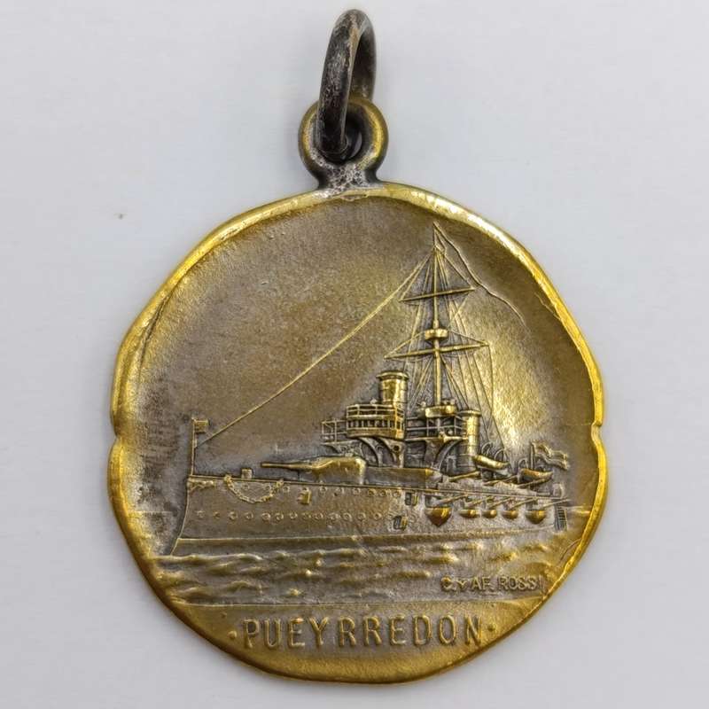 1947 Puey Bredon training trip commemorative medallion