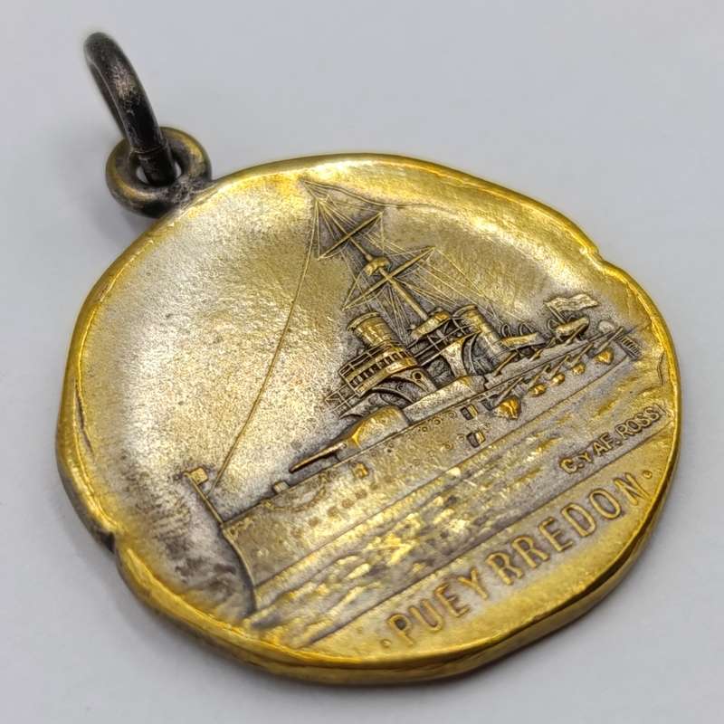 1947 Puey Bredon training trip commemorative medallion