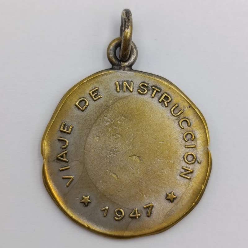 1947 Puey Bredon training trip commemorative medallion