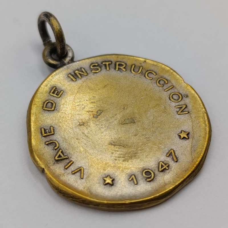 1947 Puey Bredon training trip commemorative medallion