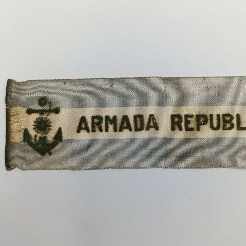 Argentina Republic Navy tally flag