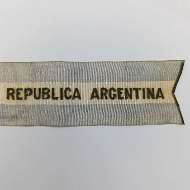 Argentina Republic Navy tally flag