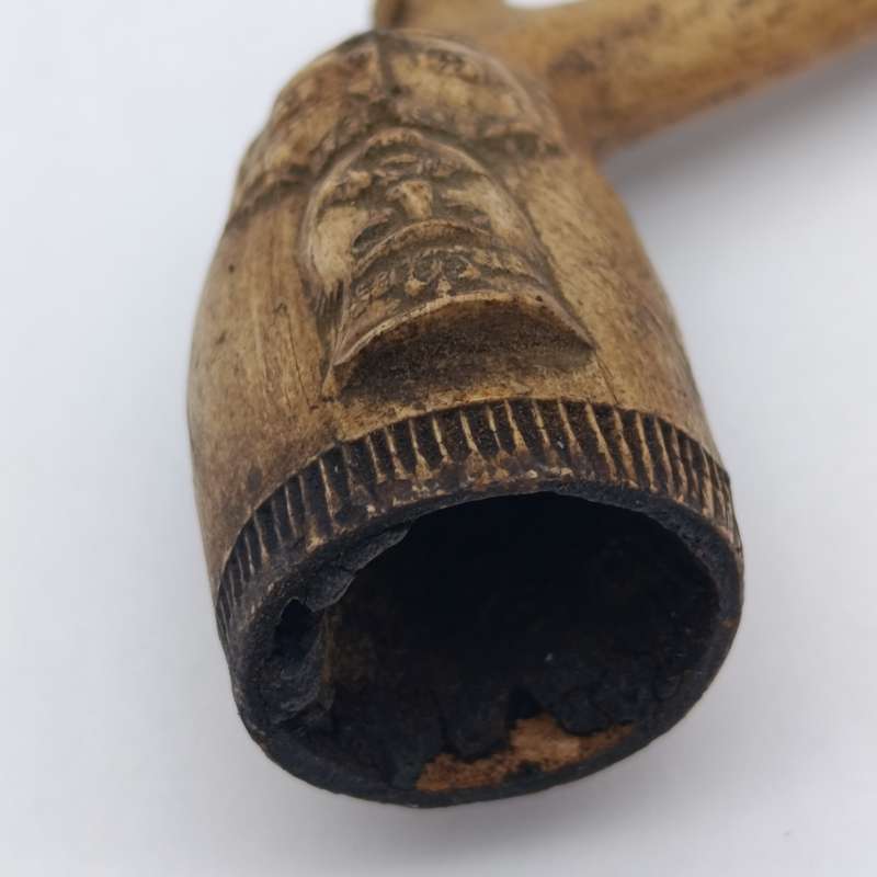 Very rare Boer War Kruger and Buller clay pipe