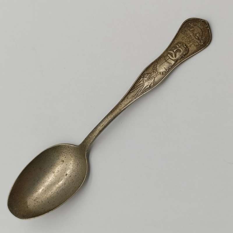 Antique Boer War Earl  kitcher silverplated souvenir spoon